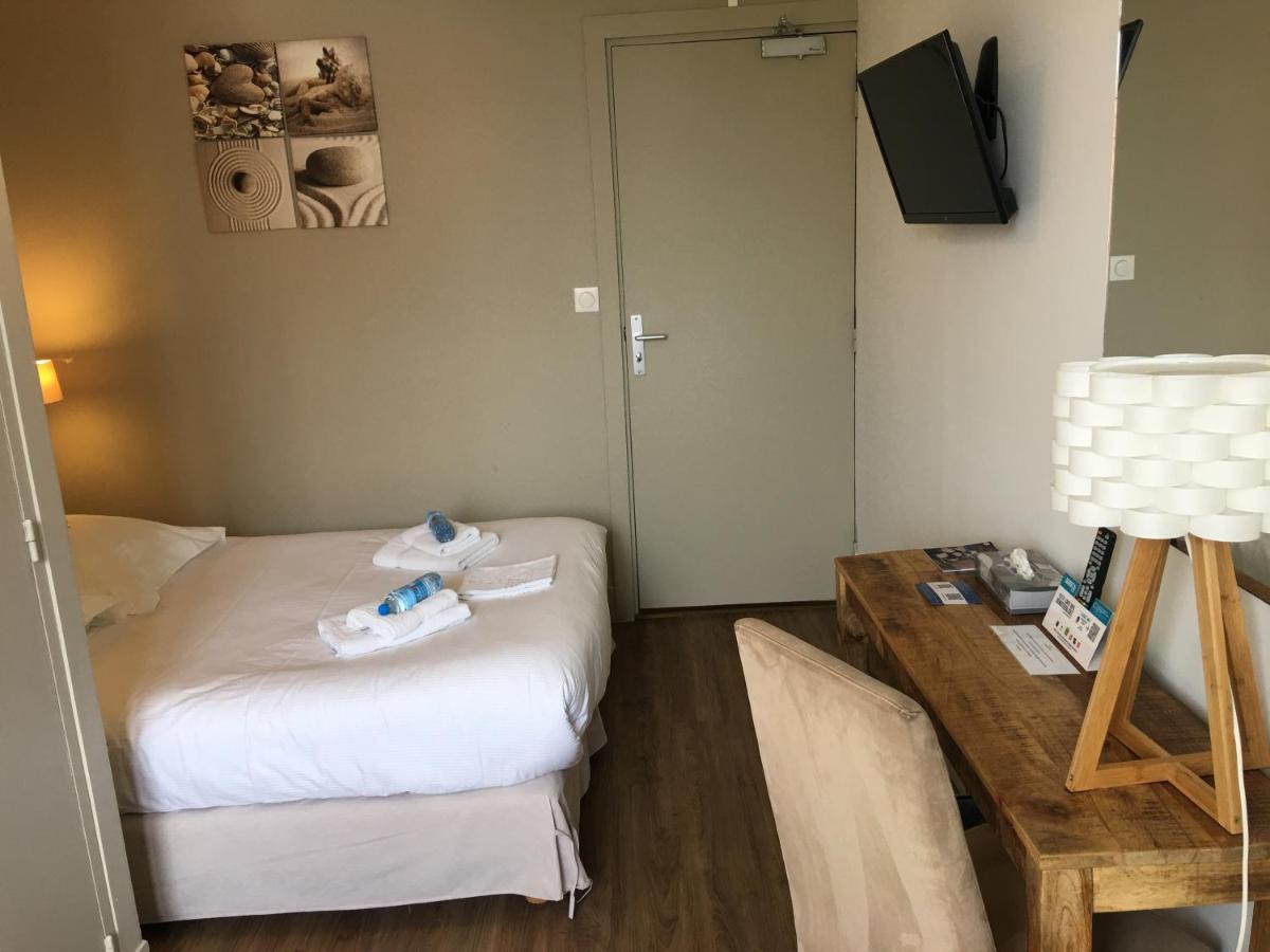 Logis Hotel Les Sables D'Or - Institut De Beaute Stella-Plage Exterior foto